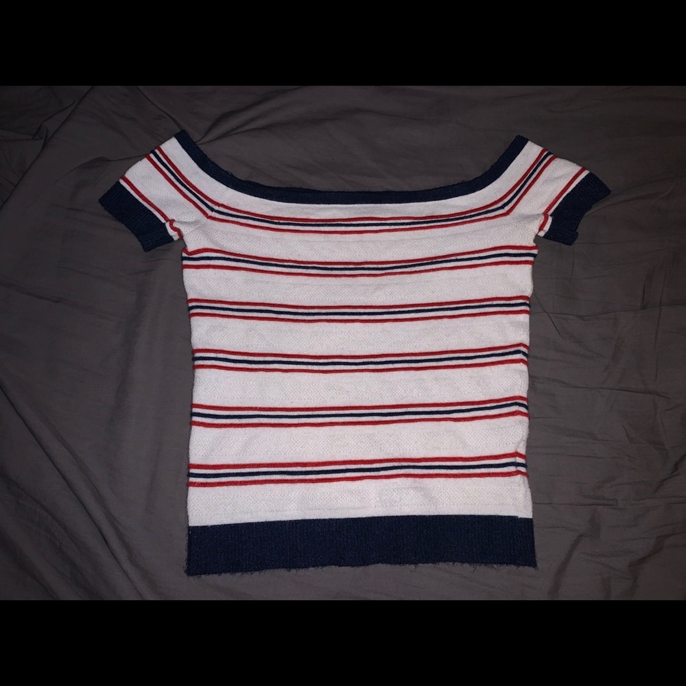 AEO Off the Shoulders Crop Top